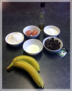bananenchocoladeingredienten