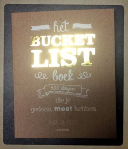 BUCKETLISTBOEK