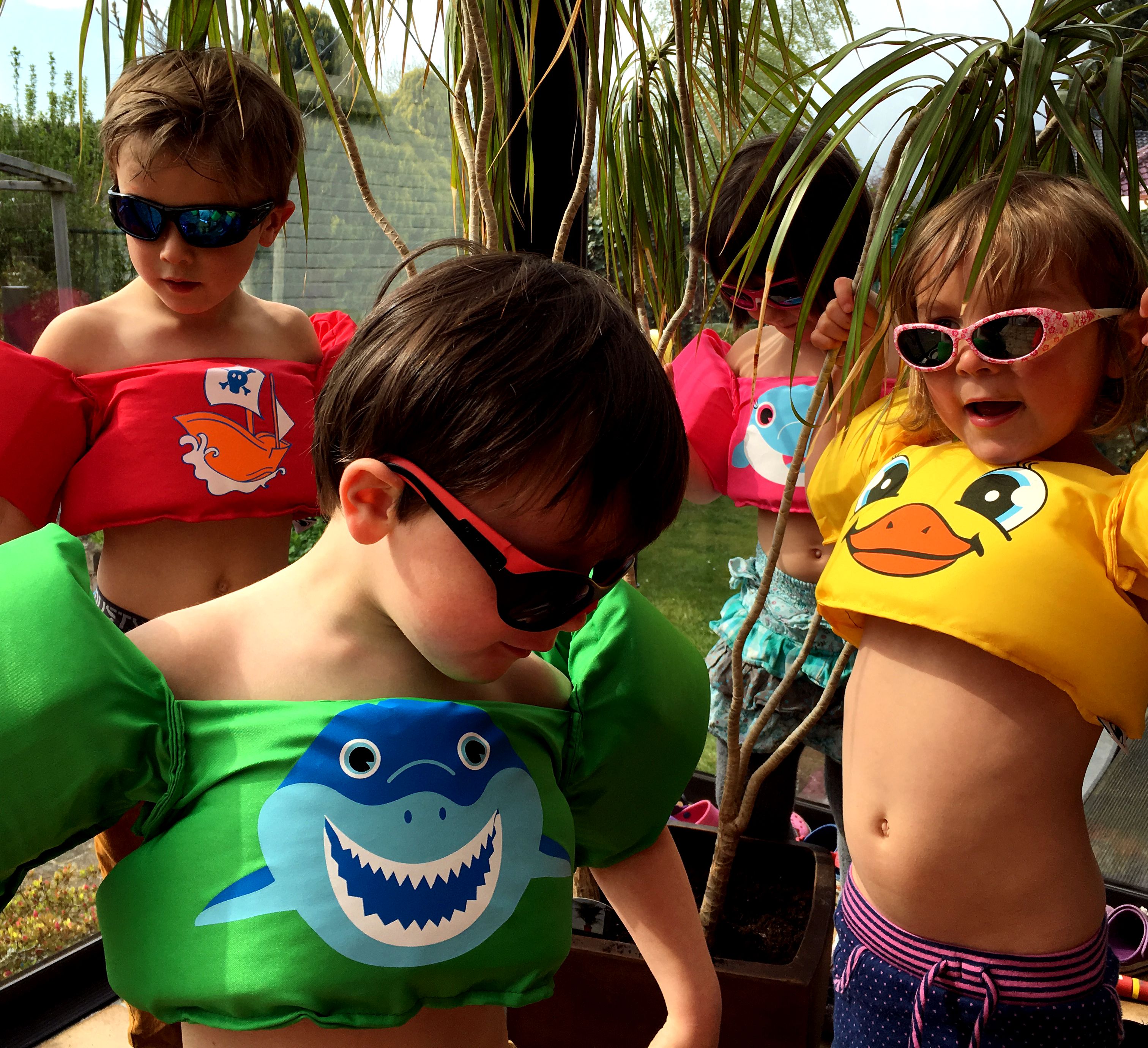 bellen Australische persoon zoon Veilig zwemmen met een Puddle Jumper + giveaway - Compleet Geluk