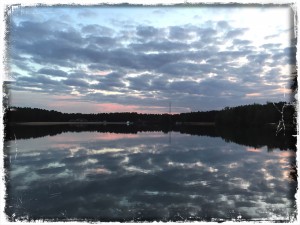 lilse bergen, uitzicht, zonsondergang, kempen