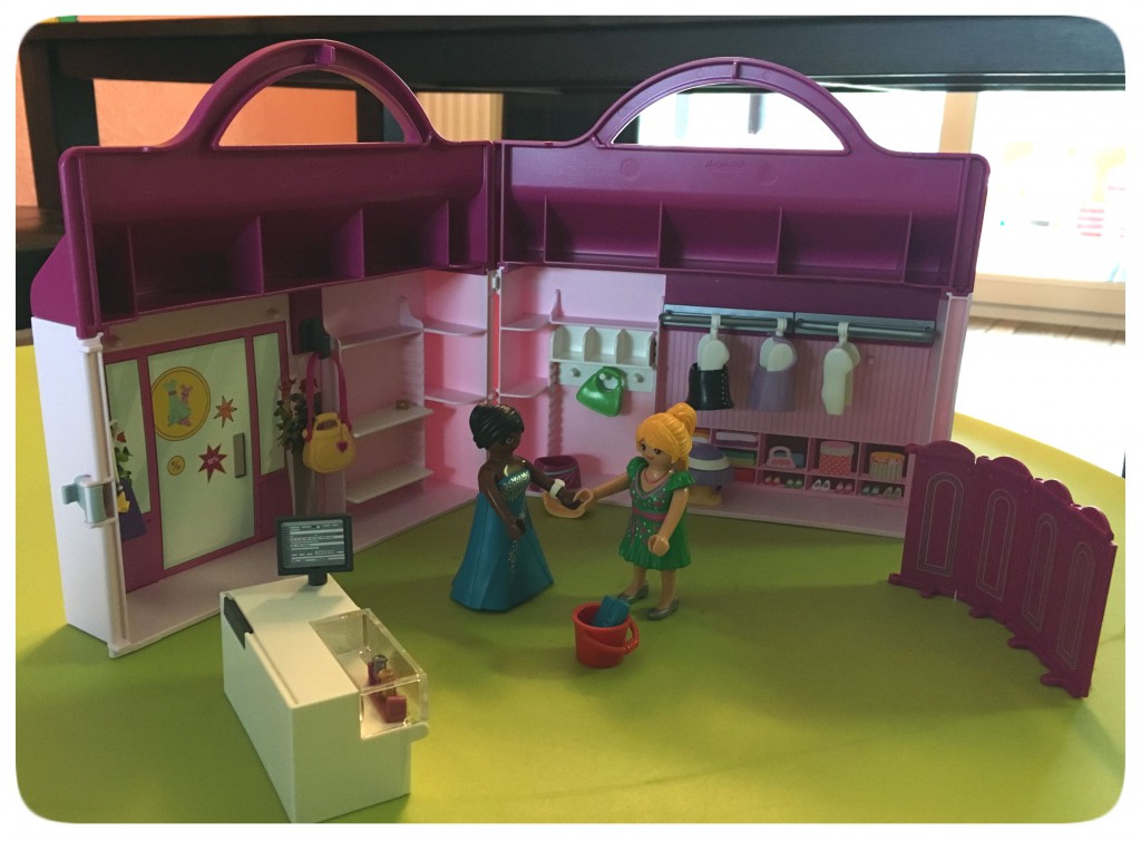 playmobil, meeneem, fashion shop