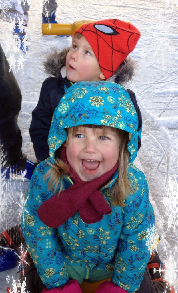 kerstshoppen, gent, schaatsen