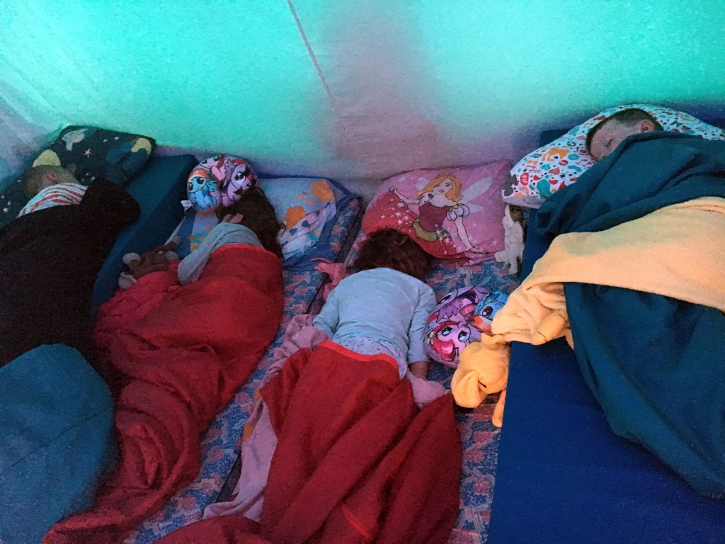 vacansoleilmaaktjeblij, tent , camperen