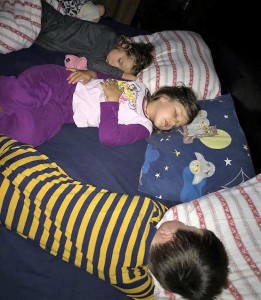 cosleeping, happy